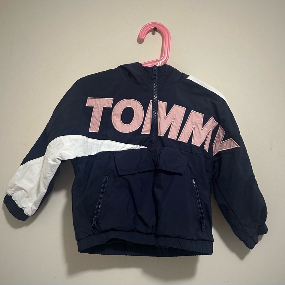 Tommy Hilfiger Kids Jacket - Navy and Pink